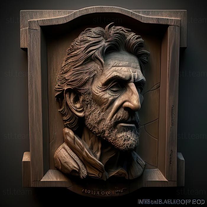 3D model Frank SerpicoSerpicoAl Pacino (STL)